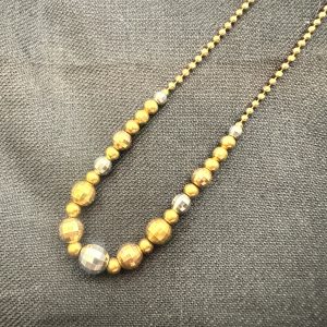 K18,Pt850,ネックレス