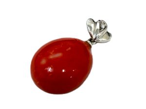 K18WG,トップ,珊瑚