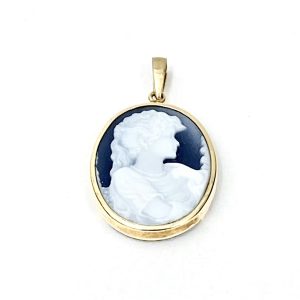 K18カメオ,18金,カメオ