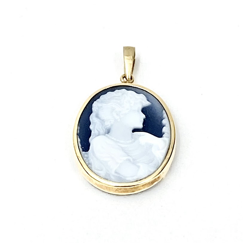 K18カメオ,18金,カメオ
