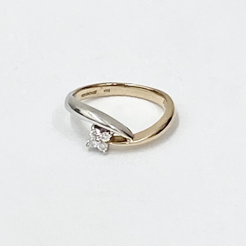 K18デザインリング,18金,リング