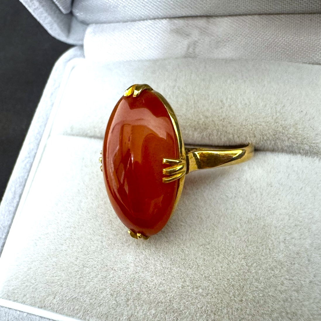 K18,珊瑚,リング