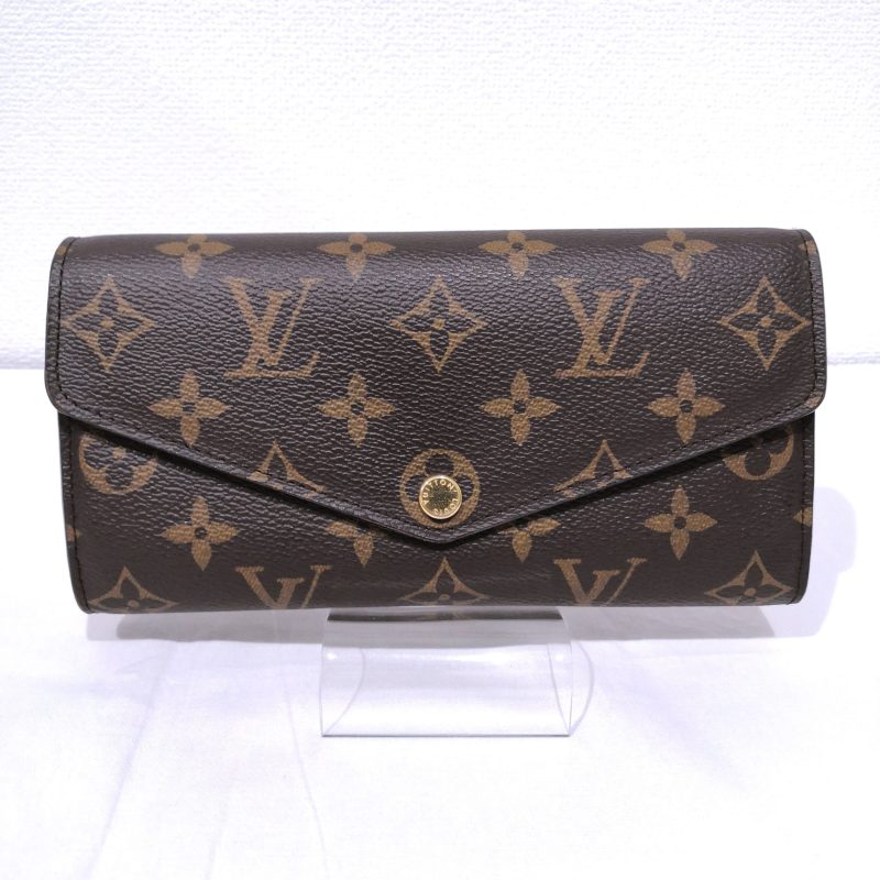 LV,モノグラム,二つ折り財布