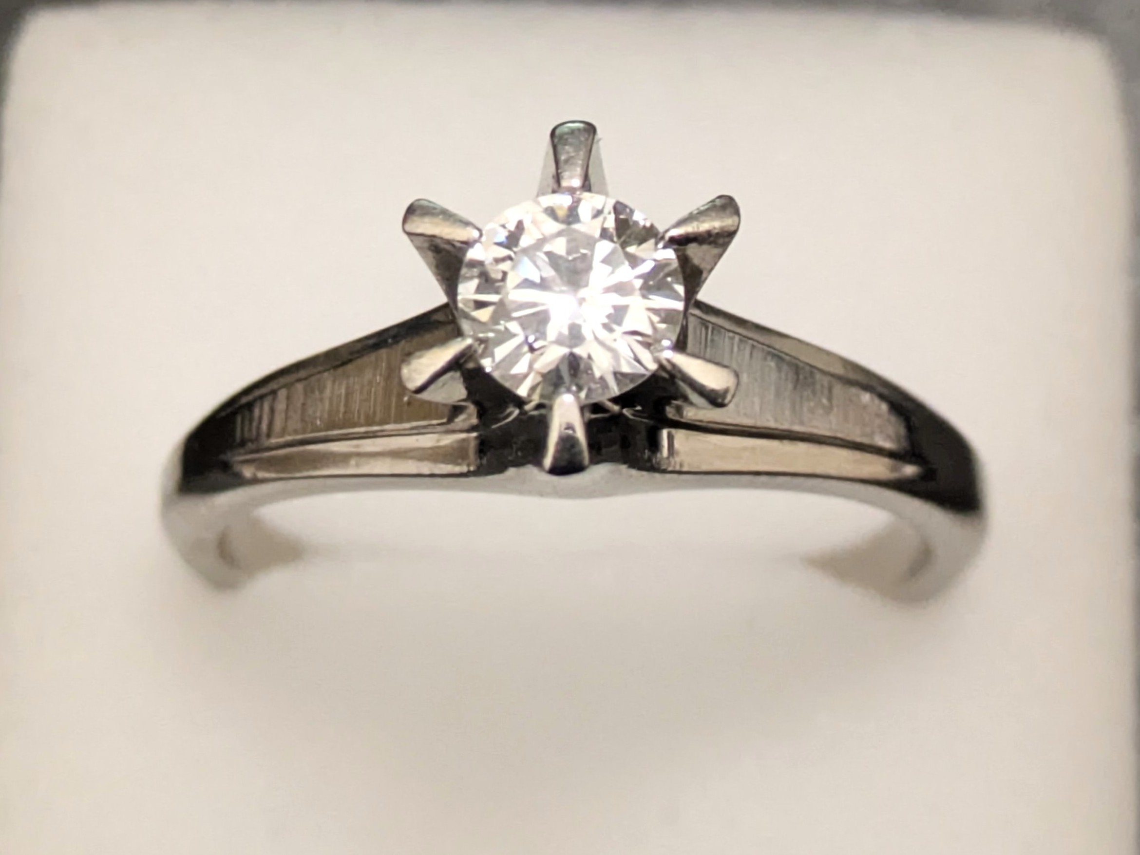 Pt900,ダイヤ付き,リング