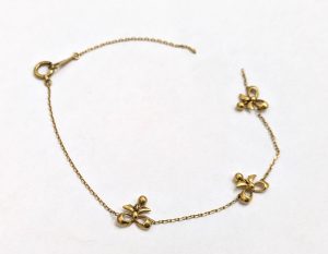 K18,切れたブレスレット,貴金属