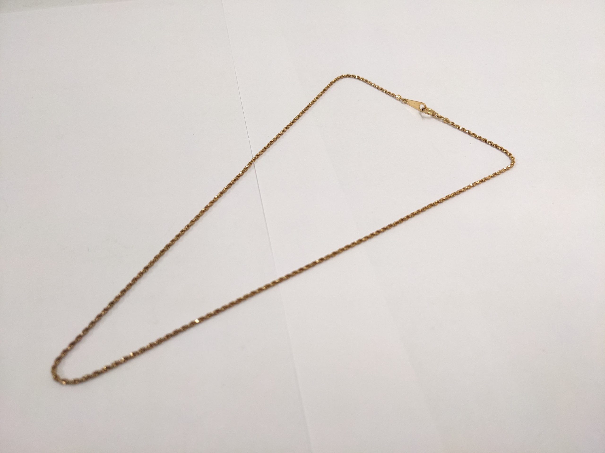 K18,ネックレス,金