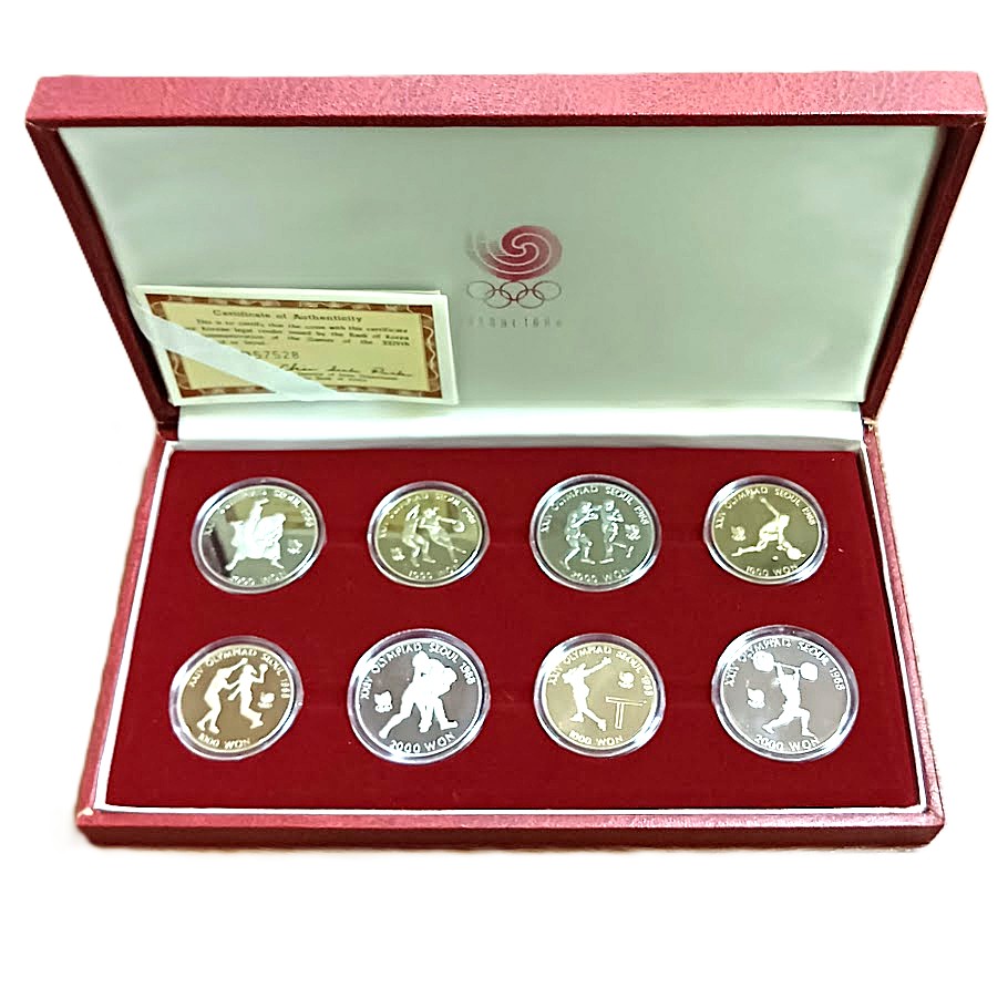 ソウルオリンピック 記念硬貨セットをお買取りさせて頂きました