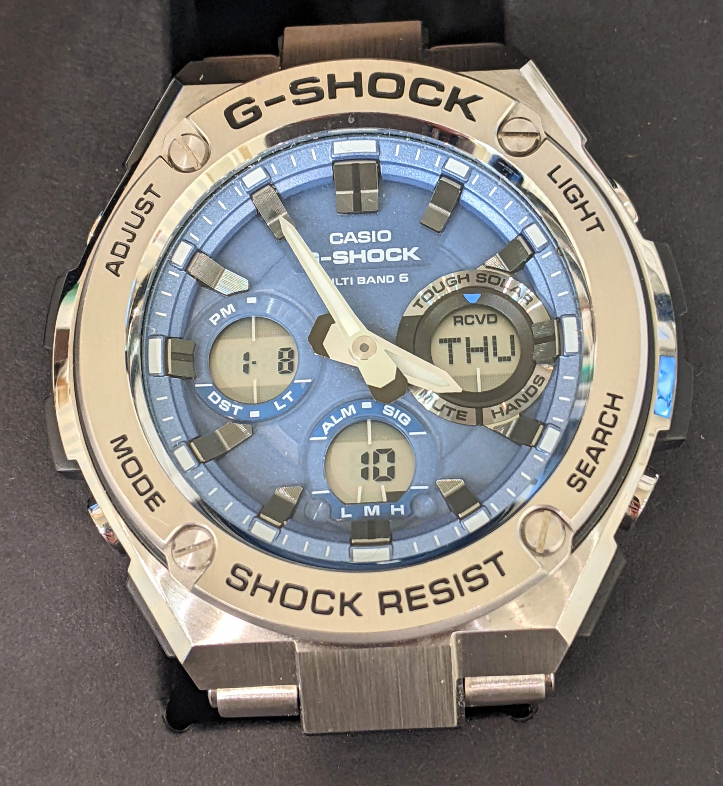 木更津,君津,袖ヶ浦,市原,富津,買取,源,CASIO,カシオ,G-SHOCK,ジーショック,GST-W110D,時計,腕時計,アナログ,デジタル,カレンダー,小物,時間
