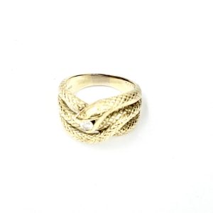 K18デザインリング,18金,ダイヤ