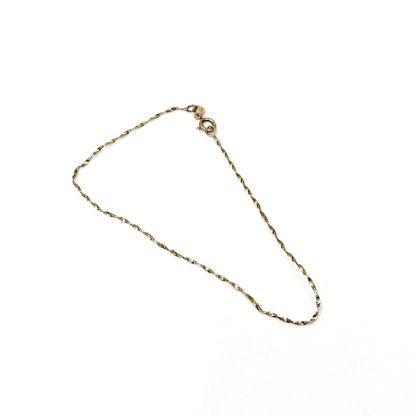 K18ブレスレット,18金,750