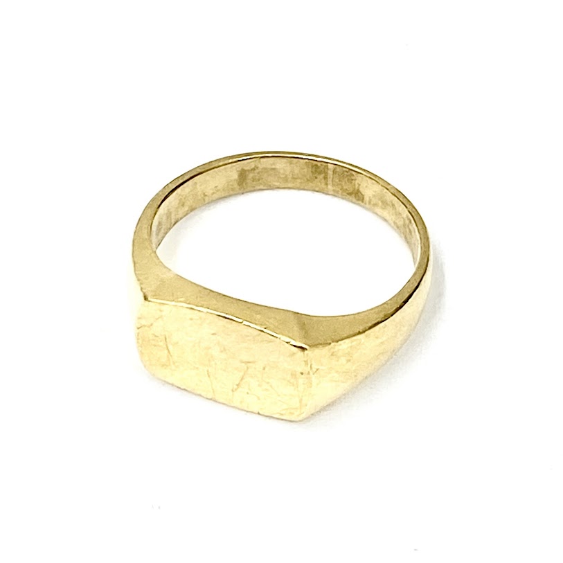 K18リング,18金,印台