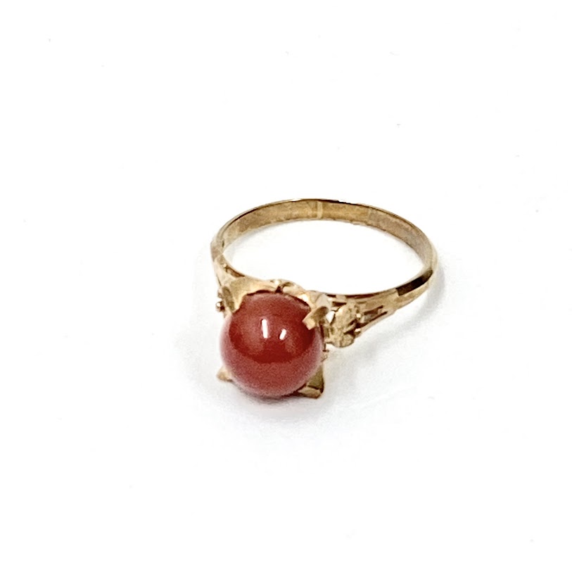 K18石付リング,18金,リング