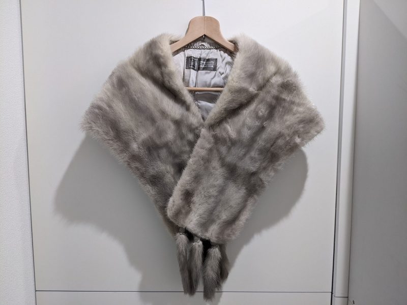 SAGA MINK,ショール,毛皮