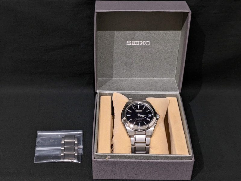 SEIKO,ソーラー電波,デイト