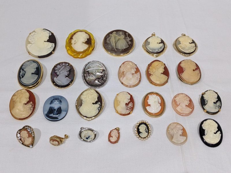 カメオ,ブローチ,ルース