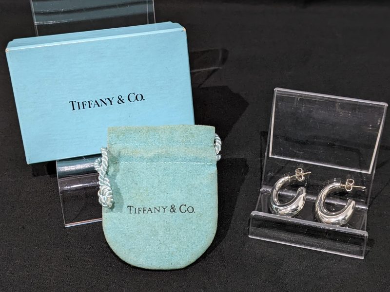 ティファニー,ハーフフープピアス,STERLING