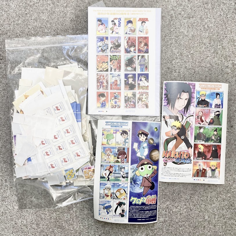 切手おまとめ,記念切手,アニメ