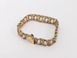 14K,金,ブレスレット