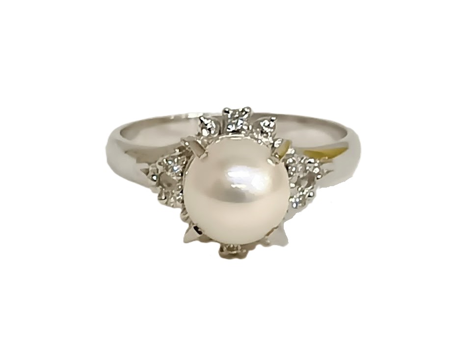 Pt900,プラチナ,パール