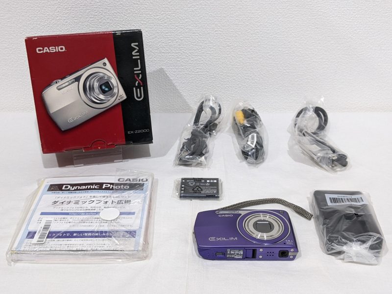 CASIO,エクシリム,ヴァイオレット