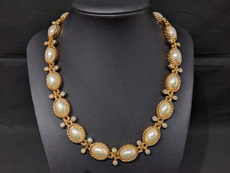 Dior,フェイクパール,ネックレス