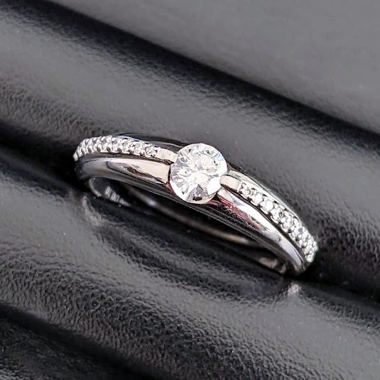 ダイヤ,プラチナ,リング