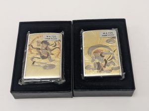 ZIPPO,ライター,風神雷神