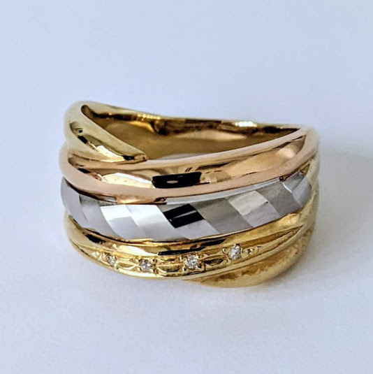 金,プラチナ,リング