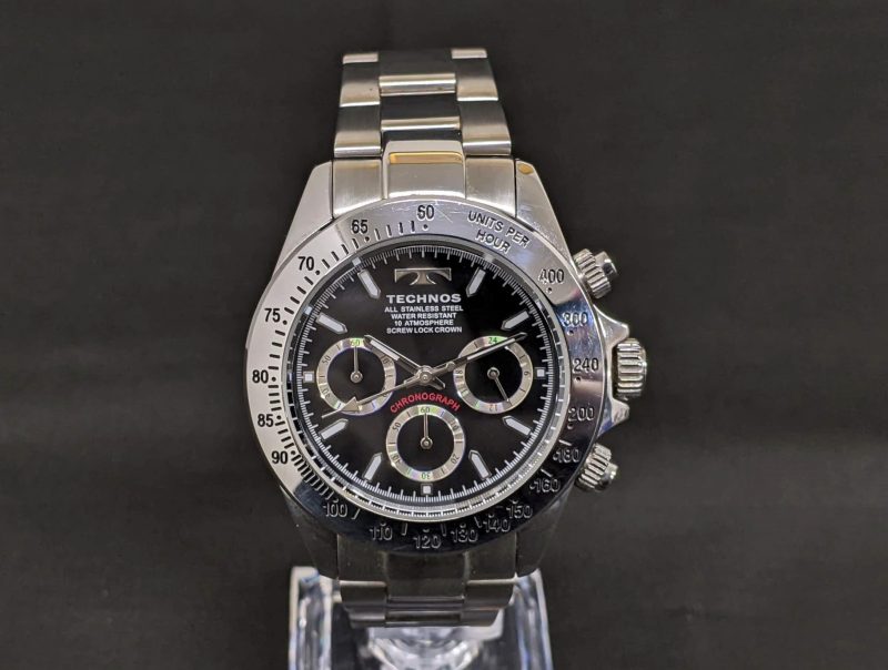 テクノス,時計,クロノグラフ