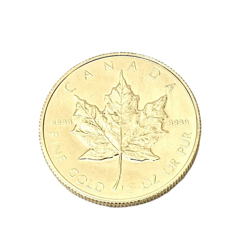 メイプルコイン,24金,9999