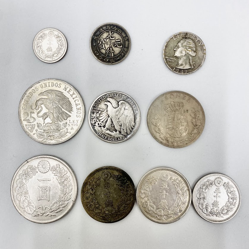 銀貨まとめ,銀貨,コレクション