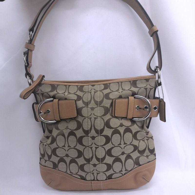 COACH,シグネチャー,ショルダーバッグ