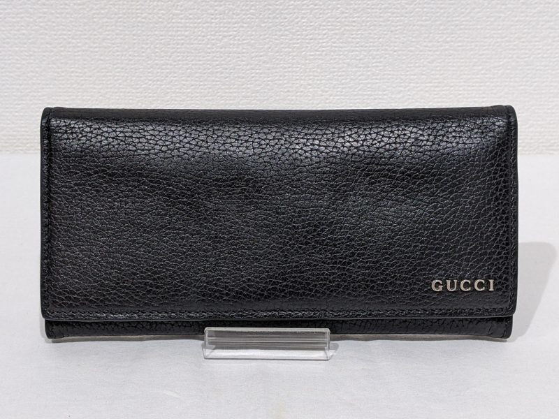 GUCCI,長財布,ブラックカラー